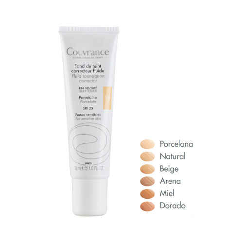 Avène Couvrance maquillaje fluido tono natural 30ml SPF20